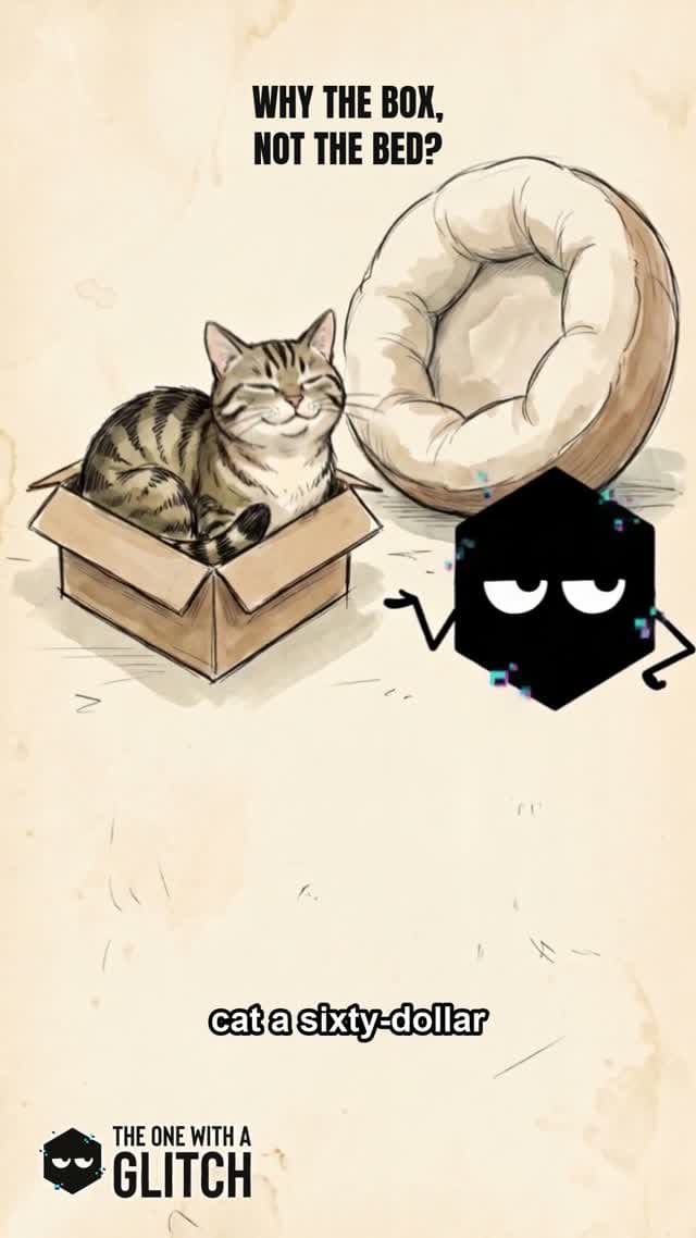 Why the box, not the bed?