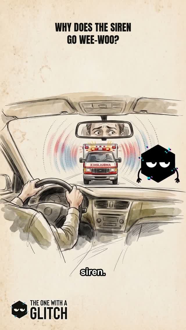 Why does the siren go wee-woo?