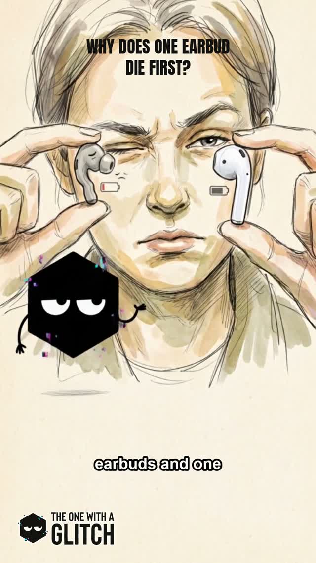 Why does one earbud die first?