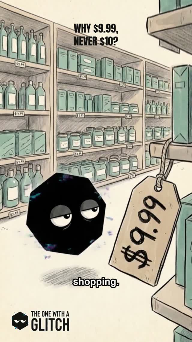 Why $9.99, never $10?