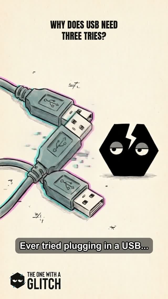 Why does USB need three tries?